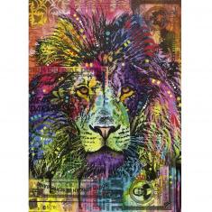 2000 pieces puzzle: Jolly Pets: Coeur de Lion