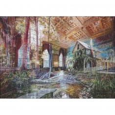 1000 piece puzzle : In Outside : Intruding House