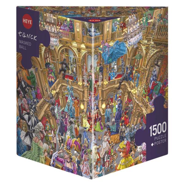 Puzzle de 1500 piezas : Baile de Máscaras, Tanck - Heye-58273