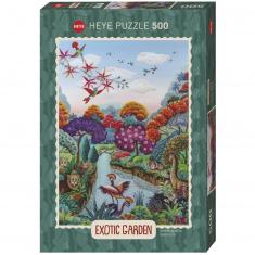 500 pieces puzzle: Plant paradise