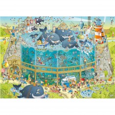 Puzzle 1000 pièces Degano : Funky zoo Ocean Habitat