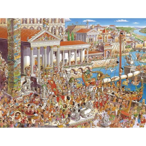 Puzzle 1500 pièces : Hugo Prades, Rome Antique - Heye-58419