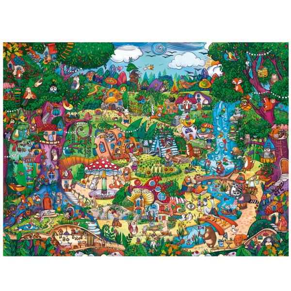 1500 pieces puzzle Rita Berman: Wonder-Woods - Heye-58421