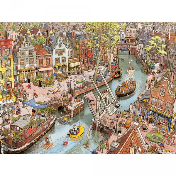 1500 pieces puzzle: Say Cheese !, Doro Gobel and Peter Knorr - Heye-58422