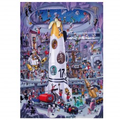 1000 pieces puzzle Oesterle: Rocket Launch