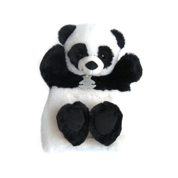 Marionnette peluche : Panda - Histoire-HO2595