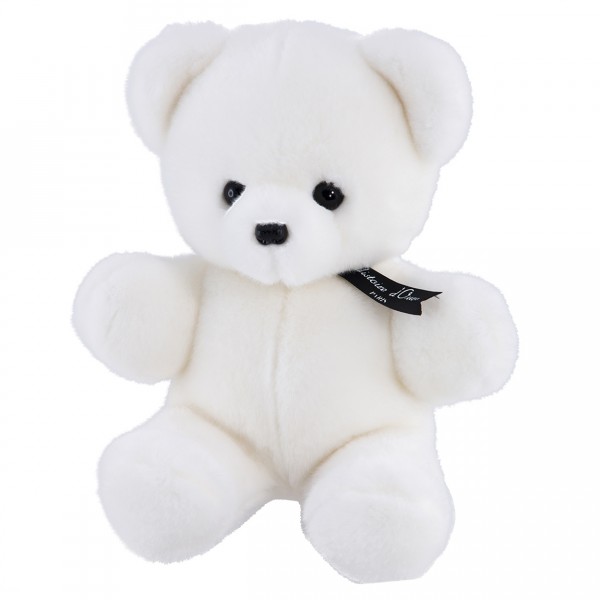 Peluche Ours blanc Baby - Histoire-HO2270