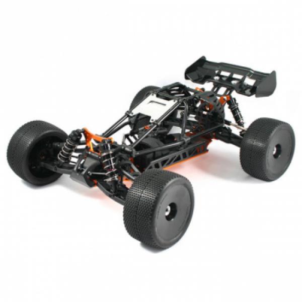 Hyper Cage Truggy Electric Roller Chassis - Noir - HBCTEB