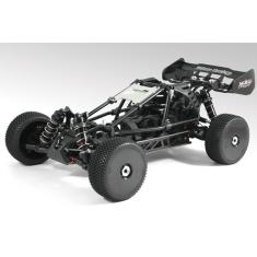 HOBAO HYPER CAGE BUGGY ELECTRIC ROLLER CHASSIS 80% PRE-ASSEMBLE  - Noir 1/8