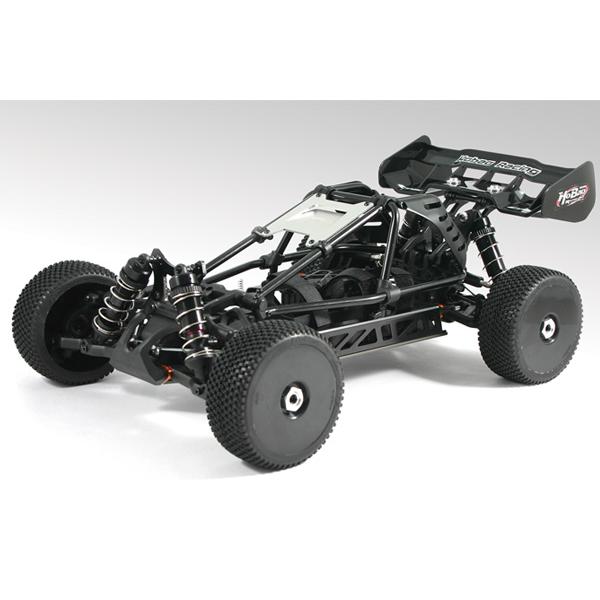 HOBAO HYPER CAGE BUGGY ELECTRIC ROLLER CHASSIS 80% PRE-ASSEMBLE  - Noir 1/8 - HBCBE