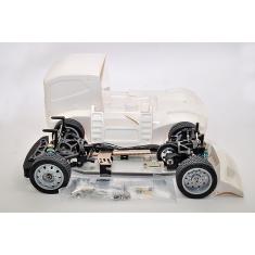 Hobao Hyper EPX 1:10e Cab Truck Roller W/UnaSSEmbled Clearbody