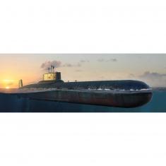 Maqueta de submarino: Clase SSBN Typhoon de la Armada rusa