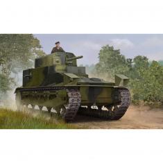 Maquette char : Vickers Medium Tank MK I
