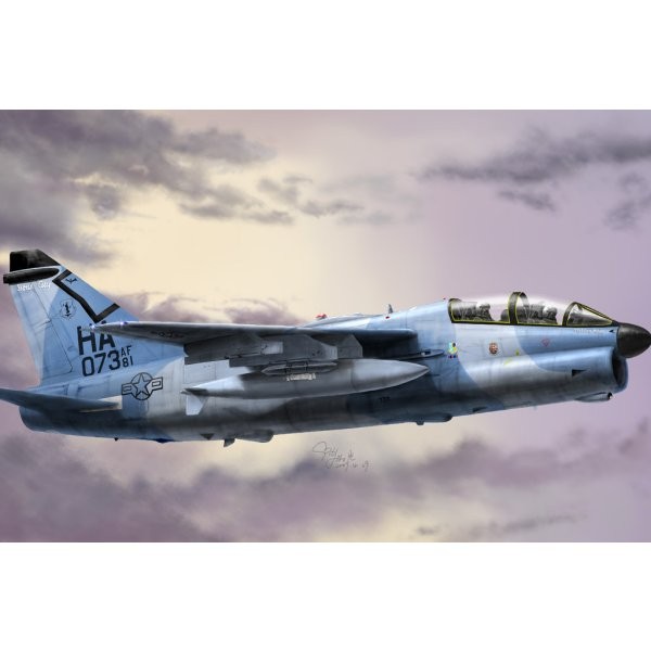 Maquette avion : A-7K Corsair II - Hobbyboss-80347