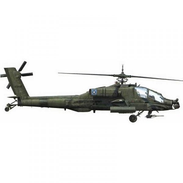 Maquette hélicoptère : AH-64A Apache - Hobbyboss-87218