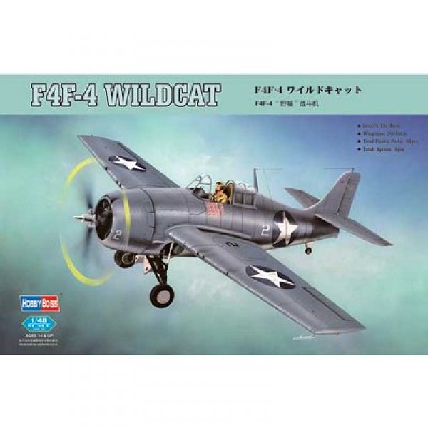 Aircraft model: F4F-4 Wildcat 2 - Hobbyboss-80328