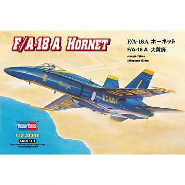 Aircraft model: F / A 18-A Hornet US NAVY - Hobbyboss-80268