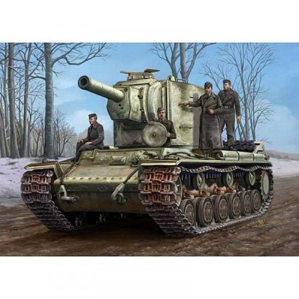 Tank model: German PZ.KPFW KV-1 754r - Hobbyboss-84819