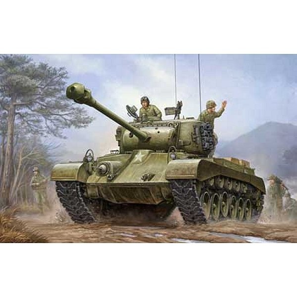Maqueta de tanque: Tanque pesado Pershing M26 - Hobbyboss-82424