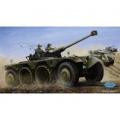 Modell des französischen Aufklärungsfahrzeugs EBR-11