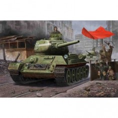 Tank model: Russia T-34/85 Model 1944 Anglejointed Turret