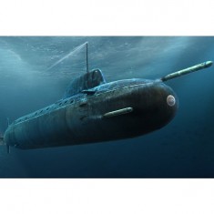 Maqueta de submarino: Marina rusa Clase Yasen SSN