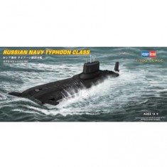 Maqueta de submarino: Clase Typhoon de la Armada rusa