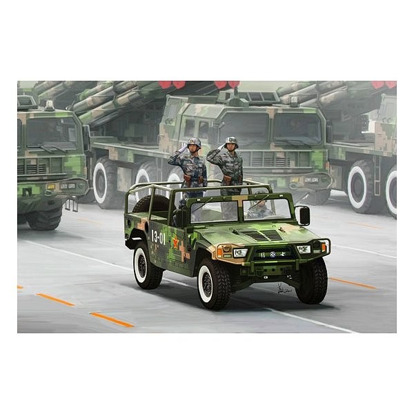 Meng Shi 1,5 Tonnen Paradefahrzeug-Modellbausatz - Hobbyboss-82467
