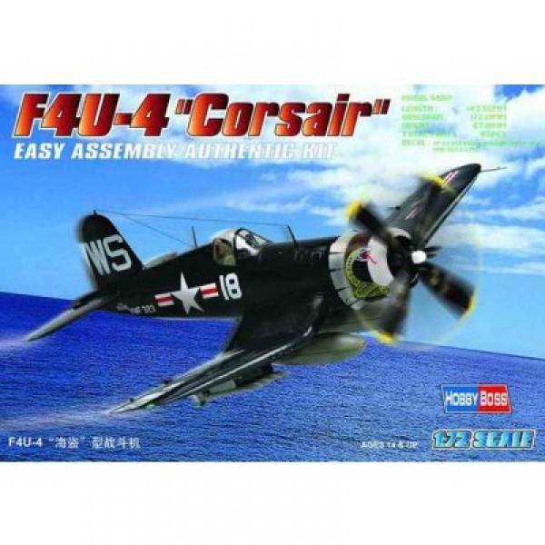 F4U-4  ''Corsair'' - 1:72e - Hobby Boss - Hobbyboss-80218