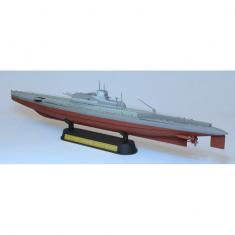 French Surcouf Submarine Cruiser - 1:350e - Hobby Boss