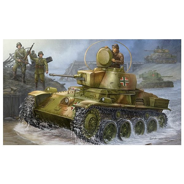 Hungarian Light Tank 38M Toldi I (A20) - 1:35e - Hobby Boss - Hobbyboss-82477