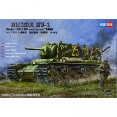 Russian KV-1 1941 Small Turret tank - 1:48e - Hobby Boss