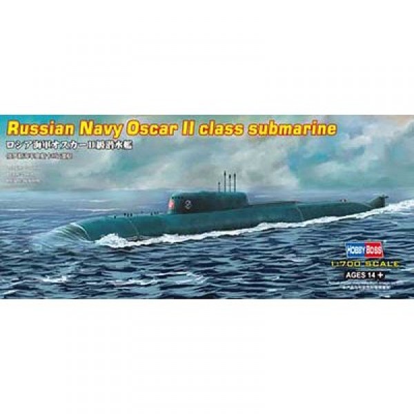 Russian Navy Oscar II class submarine - 1:700e - Hobby Boss - Hobbyboss-87021