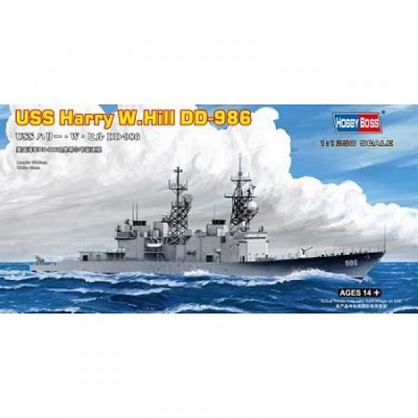 USS Harry  W. Hill D-986 - 1:1250e - Hobby Boss - Hobbyboss-82506
