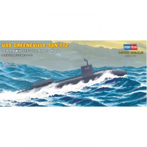 USS Navy Greeneville submarine SSN-772 - 1:700e - Hobby Boss - Hobbyboss-87016