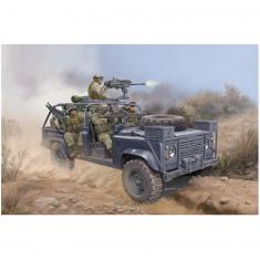Model military vehicle: RSOV with MK 19 grenade launcher
