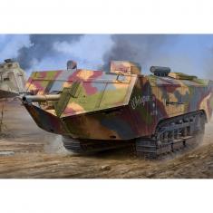 Model tank: French heavy tank Saint-Chamond 