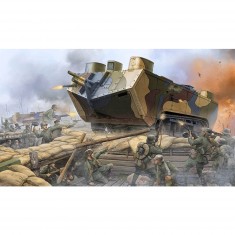 Model tank: French heavy tank Saint-Chamond
