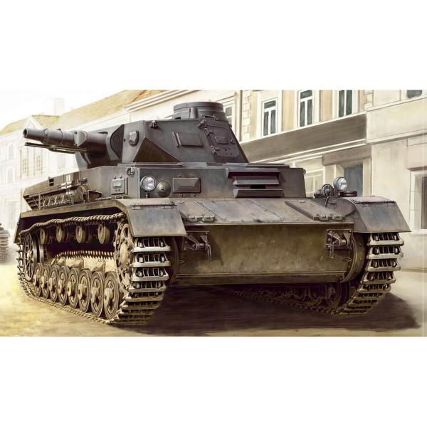 Maquette char : Panzerkampfwagen IV Ausf C Allemand - HobbyBoss-80130