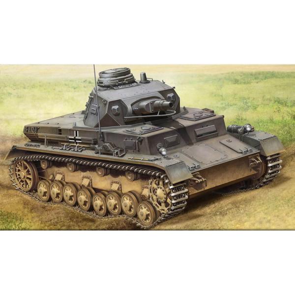 Maquette char : Panzerkampfwagen IV Ausf B Allemand - HobbyBoss-80131