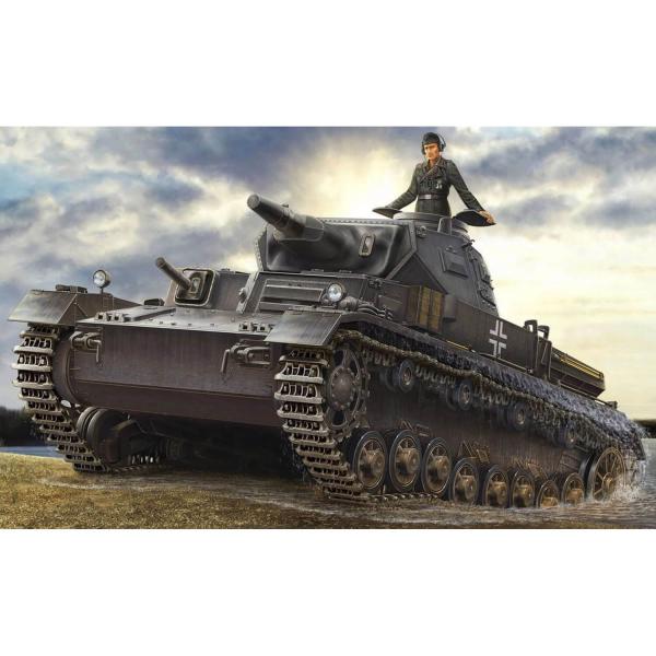 Maquette char : German Panzerkampfwagen IV Ausf D/TAUCH - HobbyBoss-80132