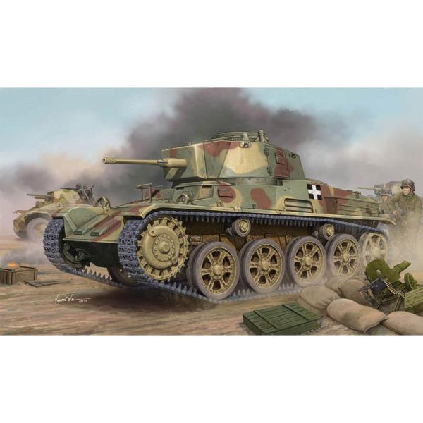 Maquette char : Hungarian Light Tank 43M Toldi I(C40) - HobbyBoss-82479