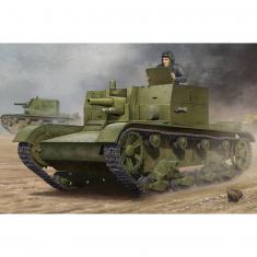 Maqueta de tanque: Cañón autopropulsado soviético AT-1
