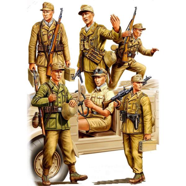 Figurines militaires : Corps de l'Afrique allemande - HobbyBoss-84410