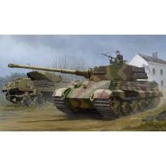 Pz.Kpfw.VI Sd.Kfz.182 Tiger II (Henschel 1944 Production) w/Zimmerit- 1:35e - Hobby Boss