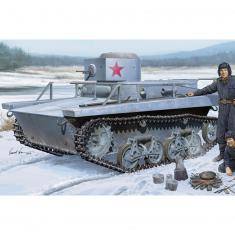 Model tank: Soviet T-37TU Command Tank amphibious tank
