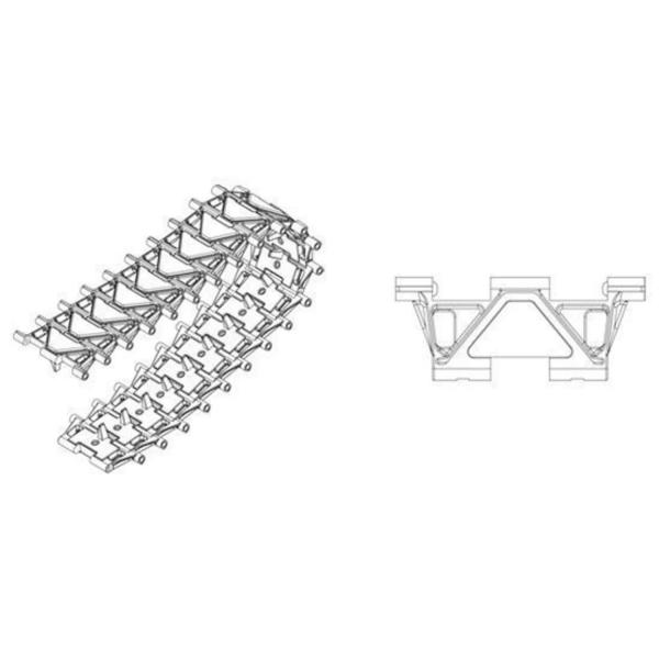 Track For M2/M3/LVTP7/MLRS Early - 1:35e - Hobby Boss - HobbyBoss-81008