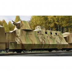 Modellgeschützlokomotive: Schutzwagen