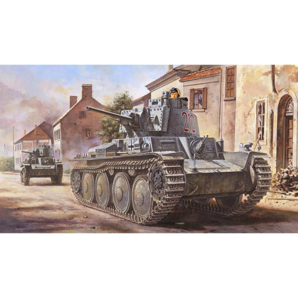 Maquette char : Allemand Pz.Kpfw. /Pz.BfWg 38 (t) Ausf.B - HobbyBoss-80138
