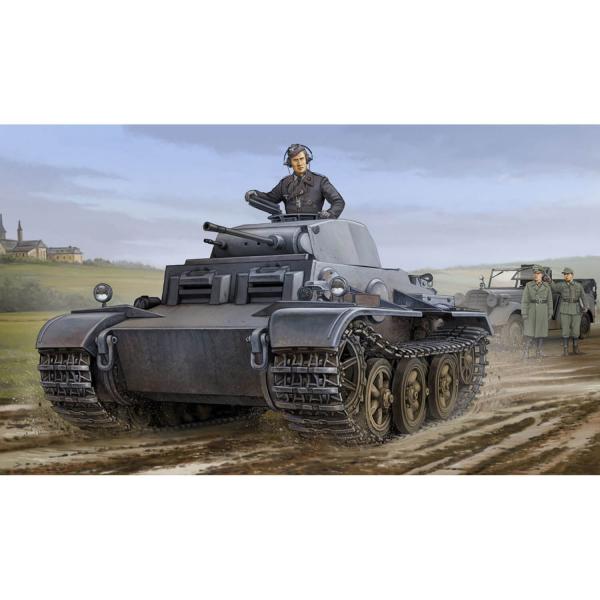 Maqueta de tanque: alemán Pzkpfw.II Ausf.J (VK16.01) - HobbyBoss-83803